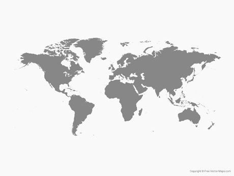 PNG Map Black And White - 79478