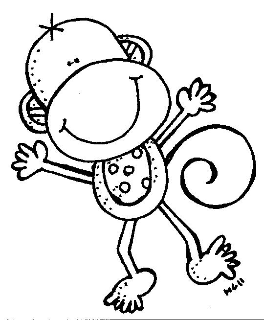 PNG Monkey Black And White - 42255