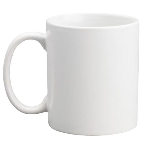 Custom Coffee Mug- White Back