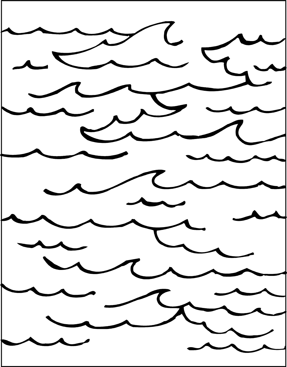 PNG Ocean Black And White - 77709