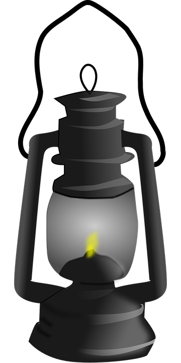 Lantern, Light, Oil Lamp, Bla