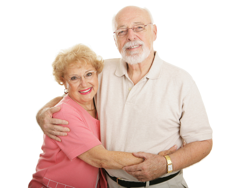 PNG Old Couple - 77315