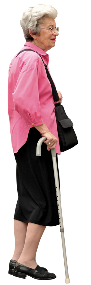 Old Woman Free PNG Image