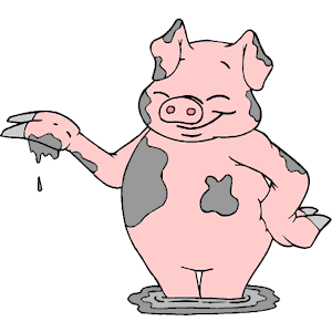 Pig In Mud SVG files for scra