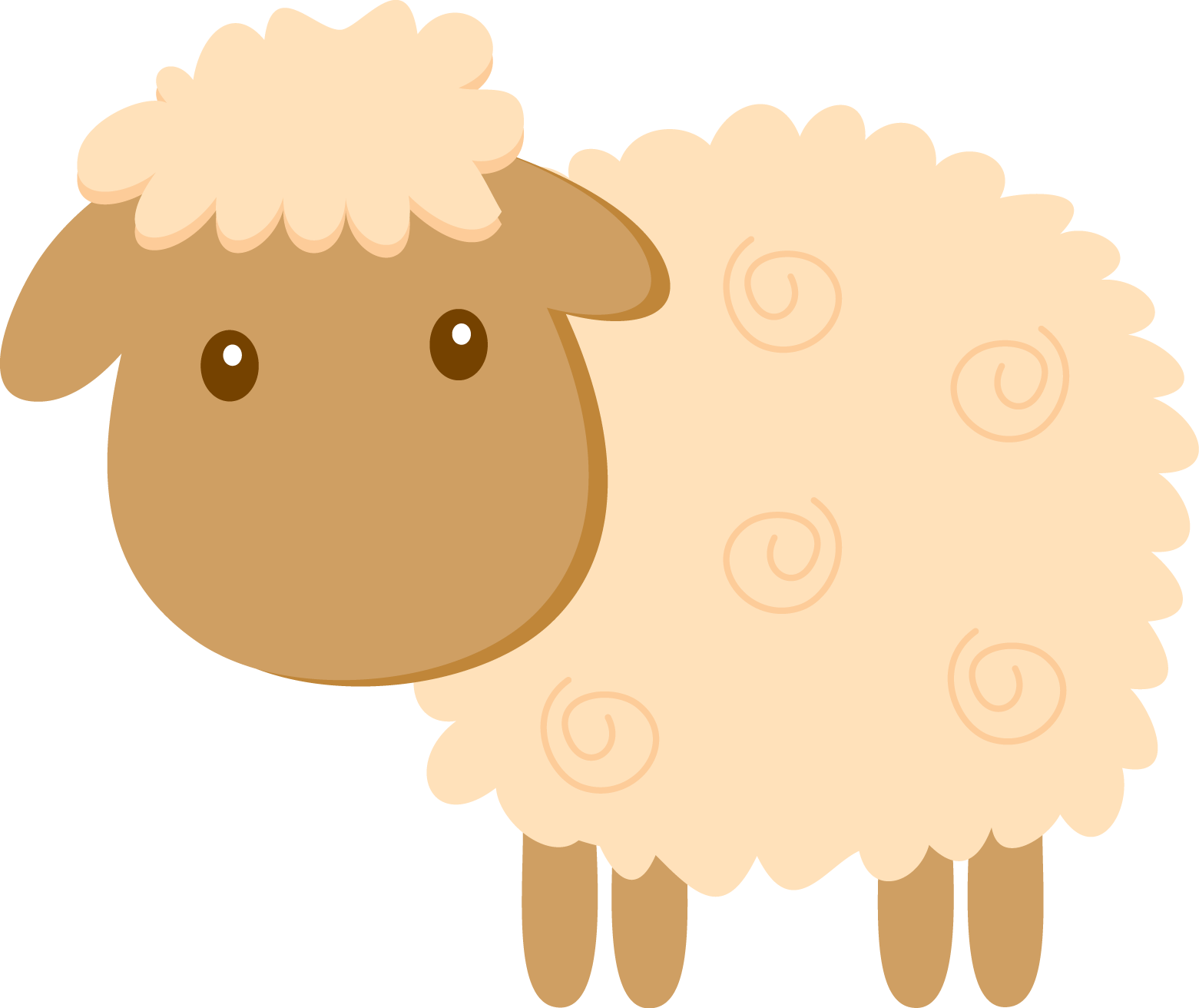 Cute sheep clipart png. Sheep