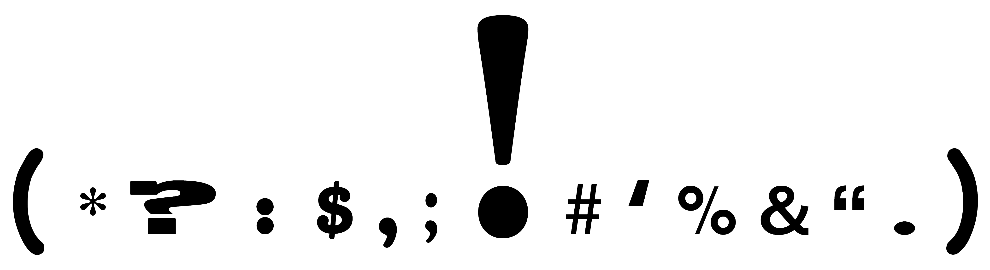 PNG Punctuation - 76401
