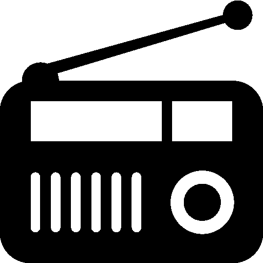 Black radio 2 icon