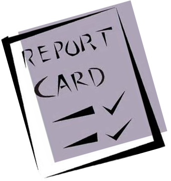 The purpose of a report card 
