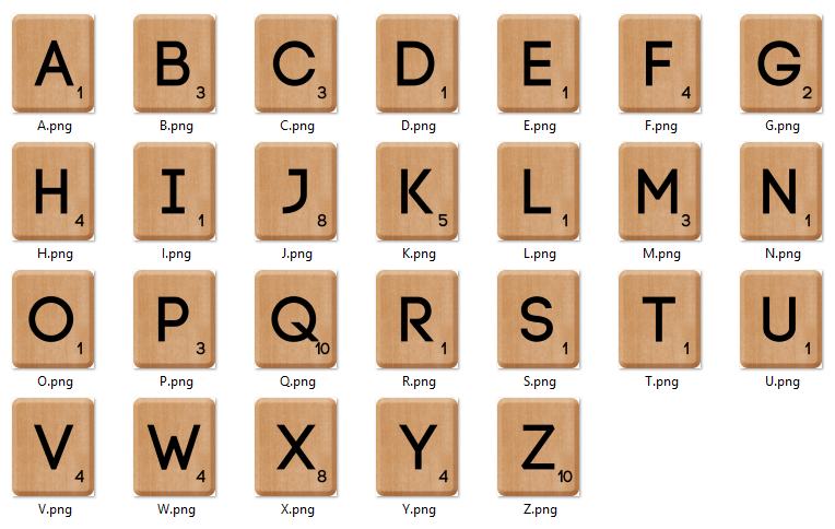 PNG Scrabble - 86080
