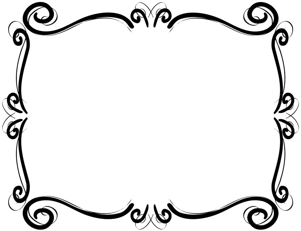 PNG Scroll Border - 86151