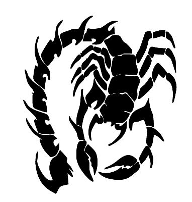 Tribal Scorpion Tattoos- High