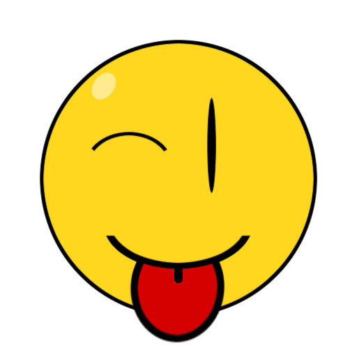PNG Smiley Face With Tongue Out - 84500
