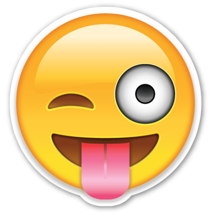 PNG Smiley Face With Tongue Out - 84491
