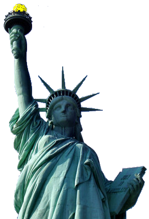 PNG Statue Of Liberty - 59819