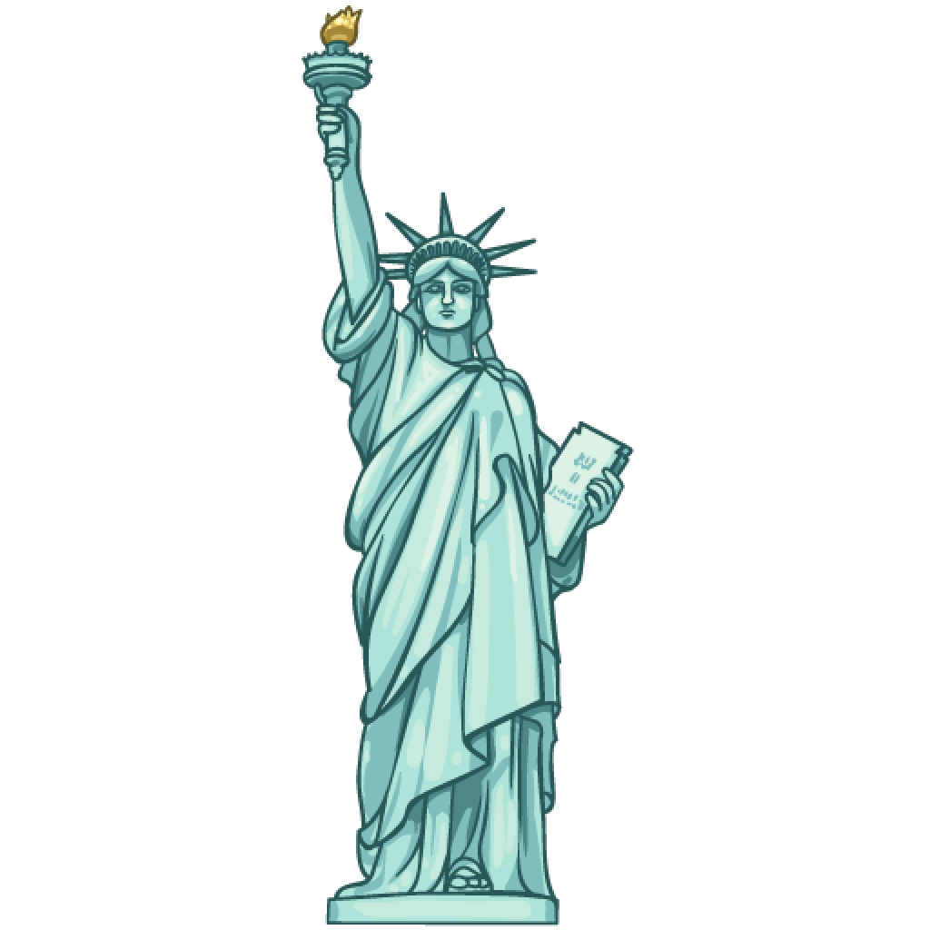 PNG Statue Of Liberty - 59822