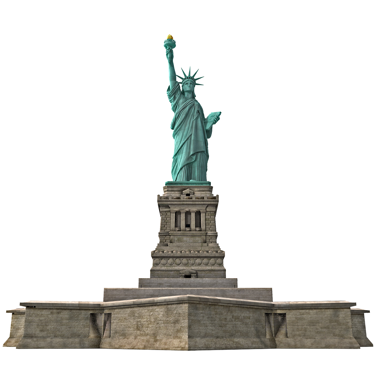PNG Statue Of Liberty - 59825