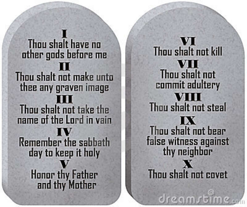 PNG Ten Commandments Tablets - 59001