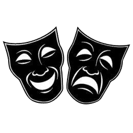 File:Theatre Masks PNG.png
