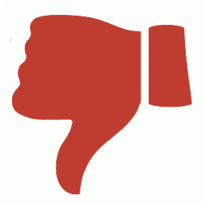 PNG Thumbs Down - 58900
