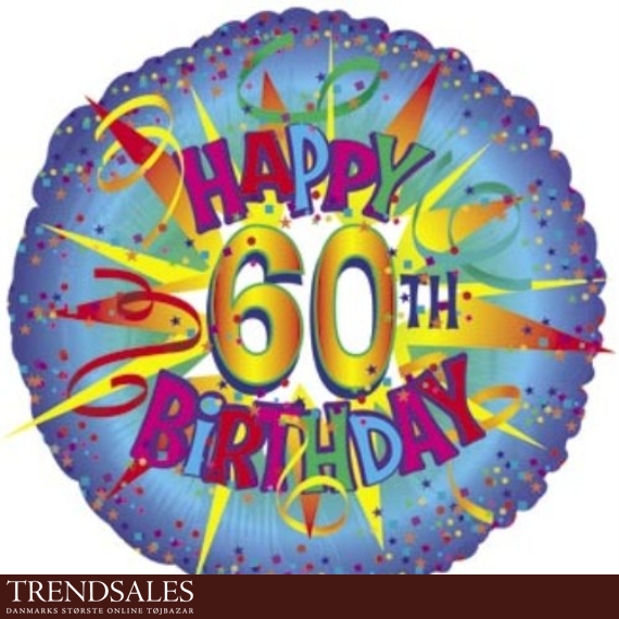 60-Års fødselsdag 60 runde 