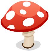Toadstool Mushroom. Amanita.p