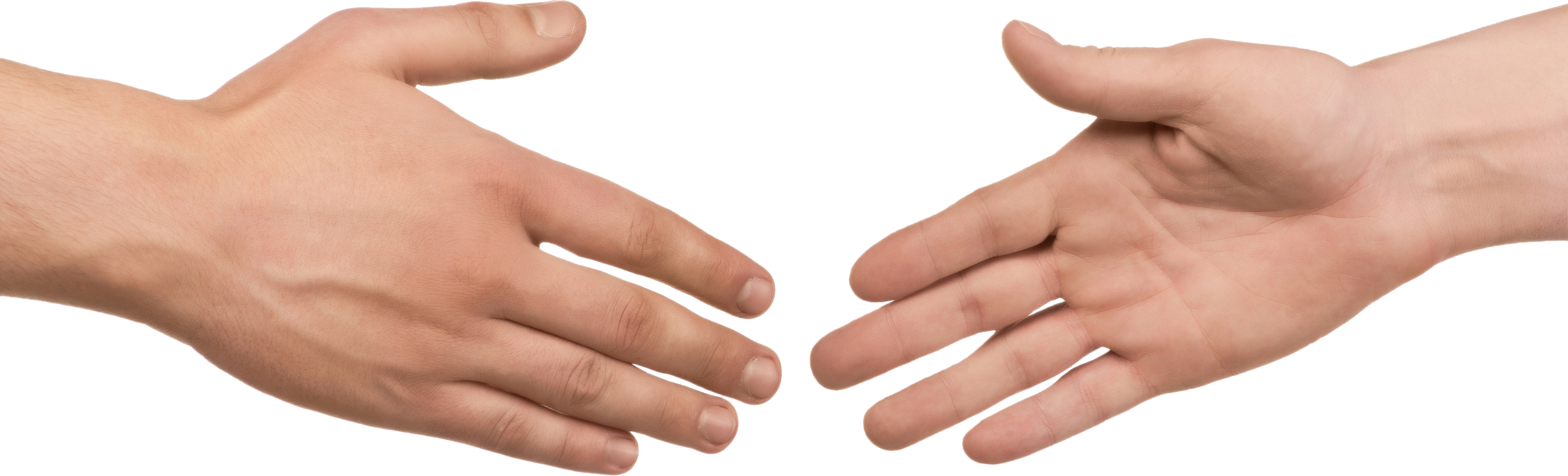 Close-up of two hands, Hands 