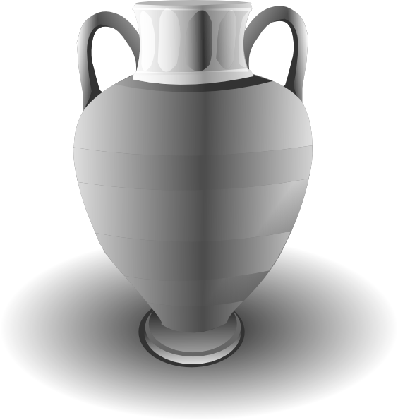 PNG Vase Black And White - 54988