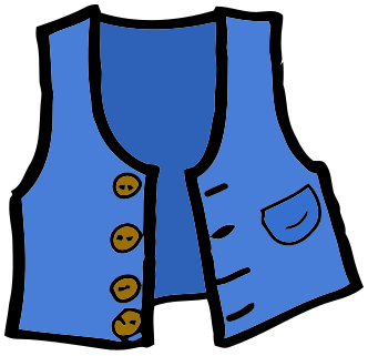 Vest clothes silhouette png
