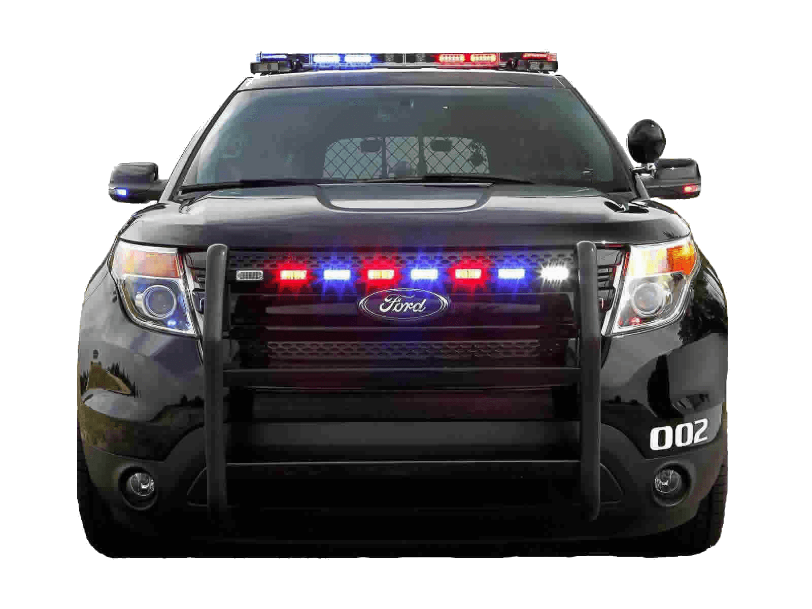 Black Ford Police Interceptor