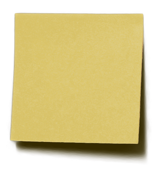 Post It Note Png #2019026