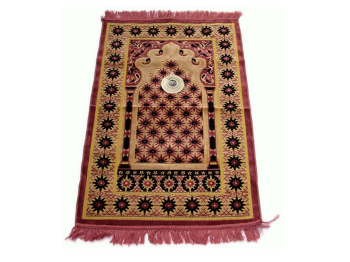 Emergency prayer rug suitable