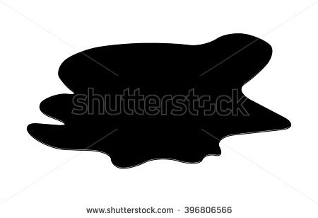 Puddle PNG Black And White - 70504