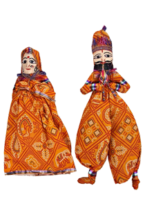 Puppets Kathputli In Pair