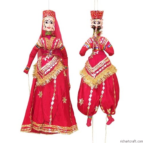 Buy Rajasthani Puppets (Kathp