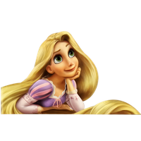 Rapunzel Brushing her Hair.pn
