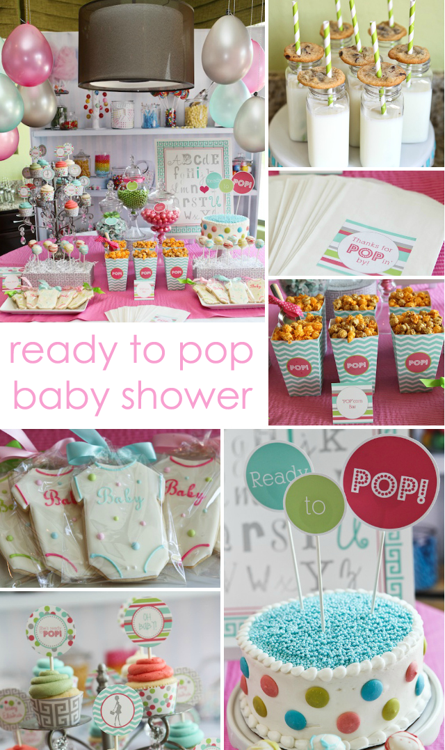 Ready To Pop Baby Shower PNG - 142966