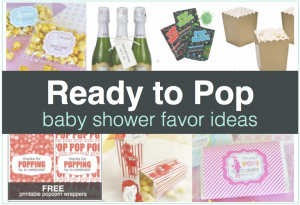 Ready To Pop Baby Shower PNG - 142955