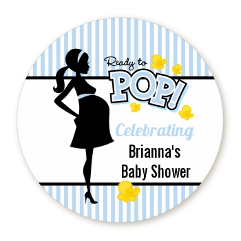Ready To Pop Baby Shower PNG - 142961