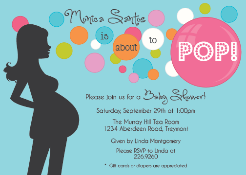 Ready To Pop Baby Shower PNG - 142954