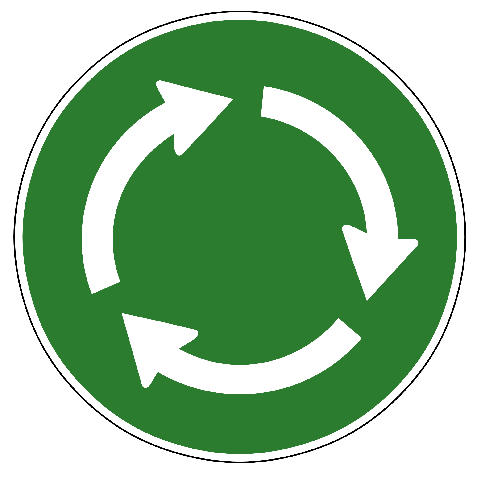 Circle Recycle PNG Transparen