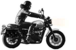 riding a motorcycle man, Ridi