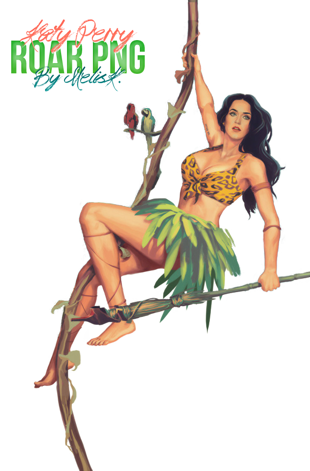 Katy-Perry-Roar PNG by vaneac