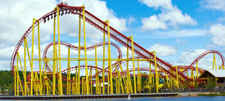 Rollercoaster PNG HD - 123254