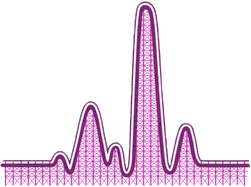 Rollercoaster PNG HD - 123247