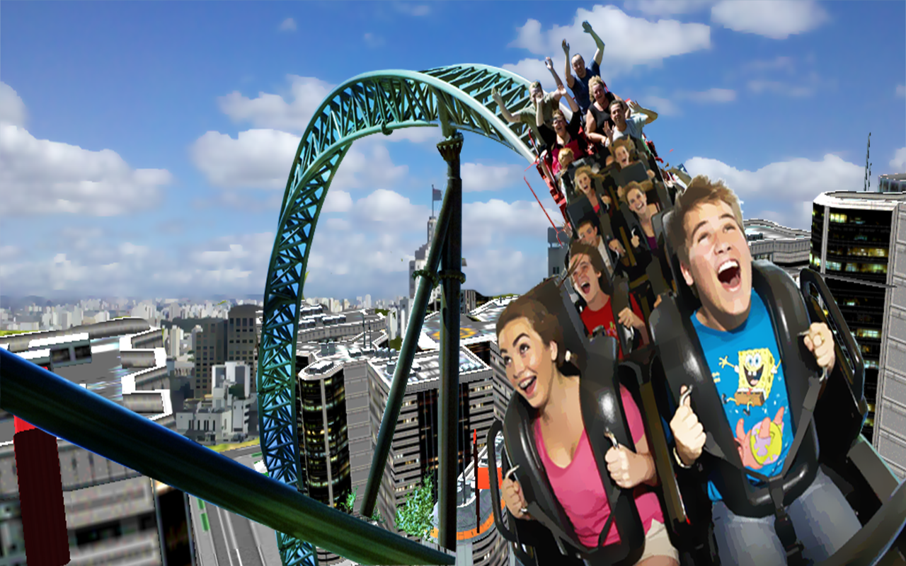Rollercoaster PNG HD - 123253.
