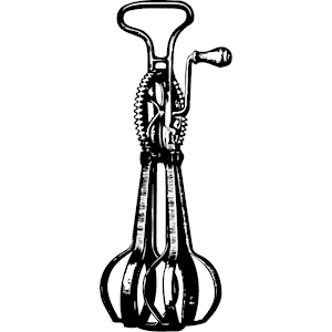 Rotary Egg Beater PNG - 146808