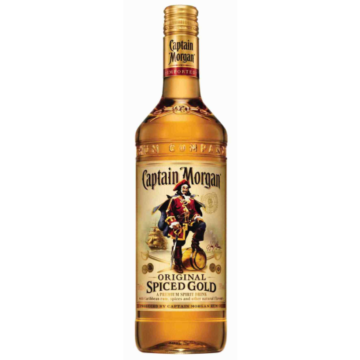 Captain Morgan Spiced Rum. 1.