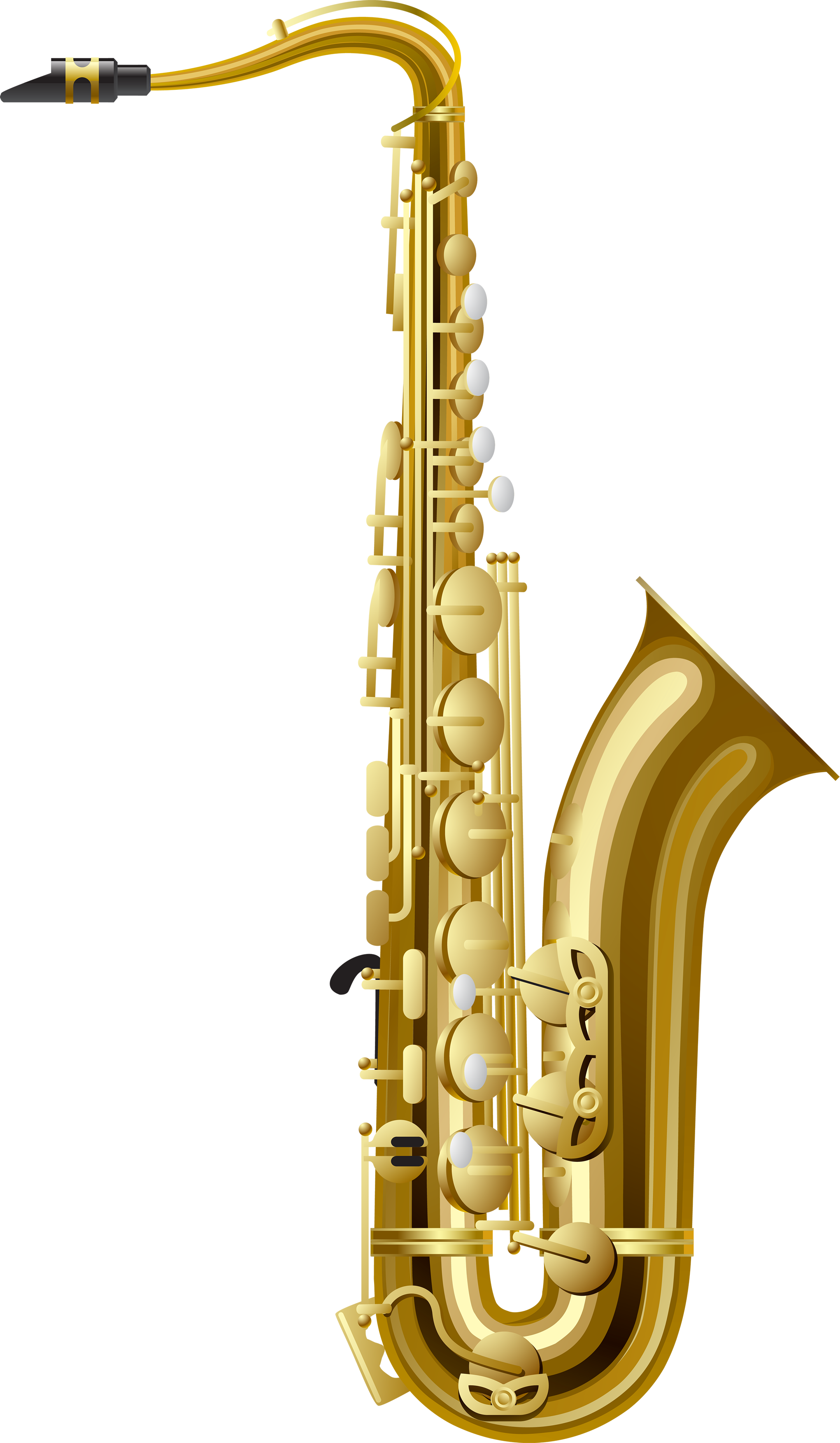Saxophone HD PNG - 90534