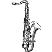 Saxophone PNG - 9668