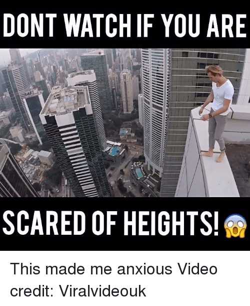 Scared Of Heights PNG - 48558